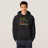 Veste À Capuche Trust Science Pas Morons Funky Science (Devant entier)