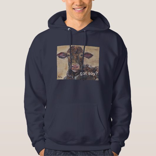 Veste À Capuche tu as du soja ? (Devant)