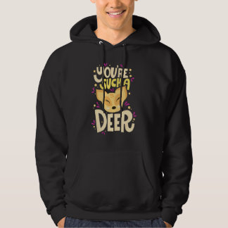Veste À Capuche Tu es vraiment un cerf Joyeuse Saint-Valentin Cita