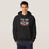 Veste À Capuche Tu m'avais à bacon (Devant entier)