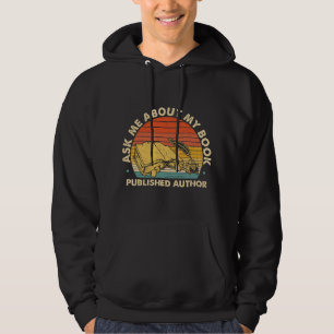 Veste À Capuche Tu Vintage Ask Me About My Book Published Author W