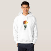 Veste À Capuche Tulipe (Tulipa Gesneriana) (Devant entier)