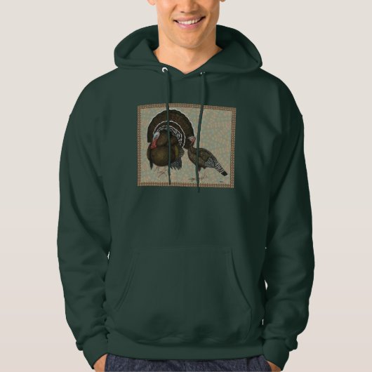 Veste À Capuche Turkeys Standard Bronze Portrait (Devant)