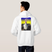 Veste À Capuche Turquie Dimensional Popout Art, (Dos entier)