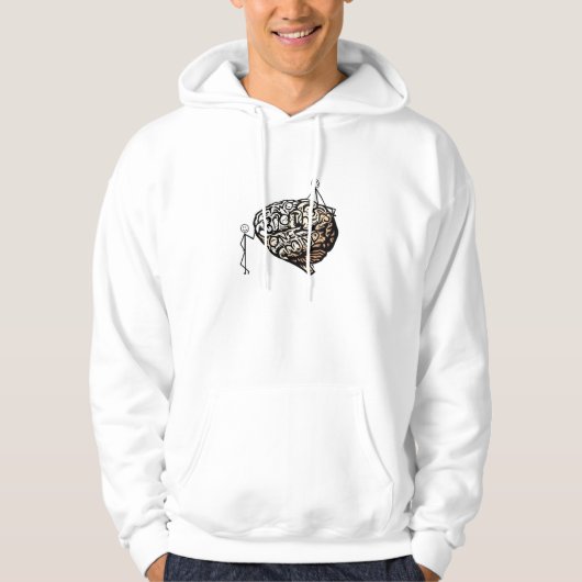 Veste À Capuche twobrosonemind (Devant)