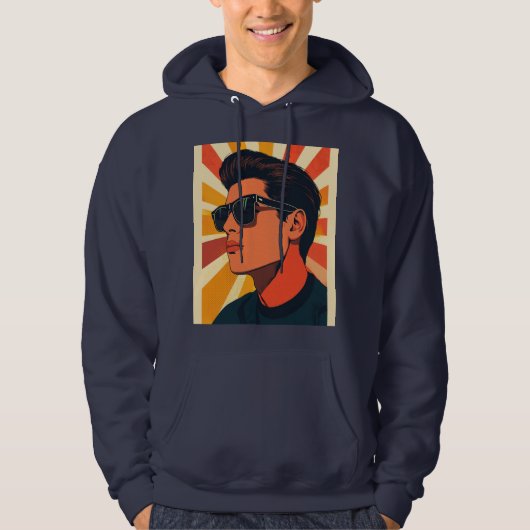 Veste À Capuche Type Cool Rétro (Devant)