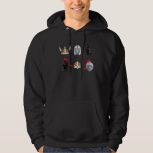 Veste À Capuche Types de casques médiévaux Armures de chevaliers d