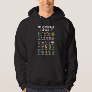 Veste À Capuche Types de dinosaures par ordre alphabétique Identif