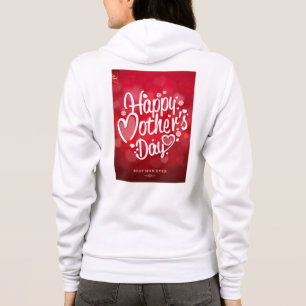 Veste À Capuche Typographie Bonne Fête des Mères-23534