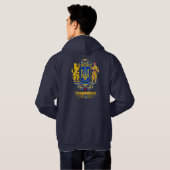 Veste À Capuche Ukraine Bras complets (Dos entier)