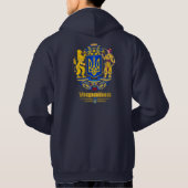 Veste À Capuche Ukraine Bras complets (Dos)