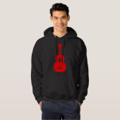 Veste À Capuche Ukulele - Rouge (Devant entier)
