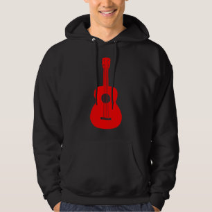 Veste À Capuche Ukulele - Rouge