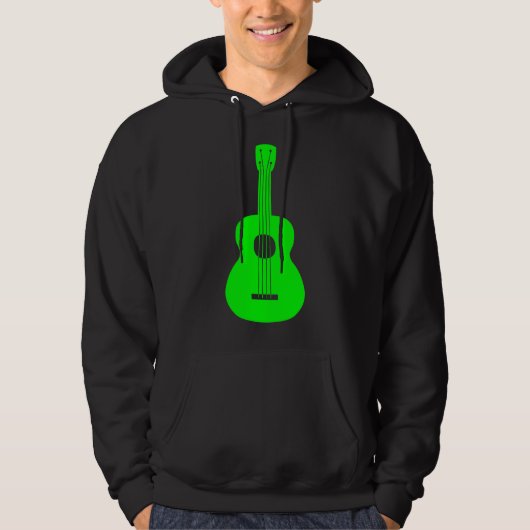 Veste À Capuche Ukulele - Vert (Devant)