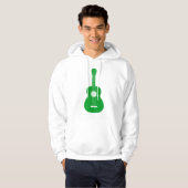 Veste À Capuche Ukulele - Vert herbe (Devant entier)