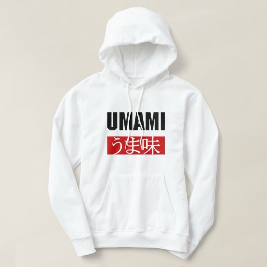 VESTE À CAPUCHE UMAMI う ま 味 (Design devant)