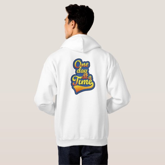 Veste À Capuche Un jour à la fois (Dos entier)