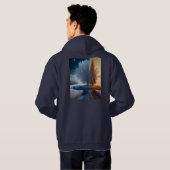 Veste À Capuche Un jour en hiver (Dos entier)