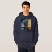 Veste À Capuche Un jour en hiver (Devant entier)