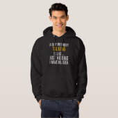 Veste À Capuche Un Jour Sans Parler Est Comme (Devant entier)