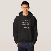 Veste À Capuche Un Jour Sans Tequila, C'Est Comme Si J'Avais (Devant entier)