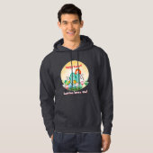 Veste À Capuche Un lapin t'aime (Devant entier)