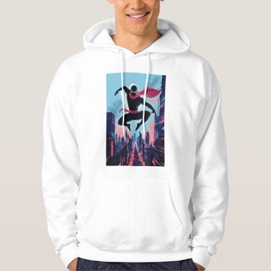Veste À Capuche Un ninja masqué (Devant)