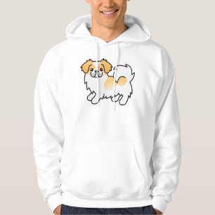 Veste À Capuche Un Pseudo-Couleur Tibétain Espagnol mignon Dessin