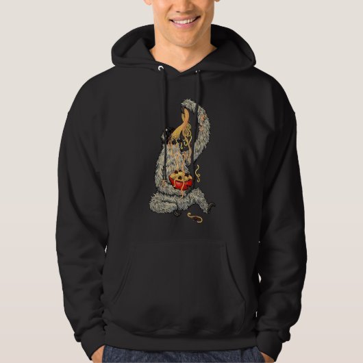 Veste À Capuche Un Spaghetti À La Fente (Devant)