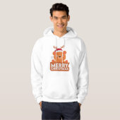 Veste À Capuche Un très joyeux Noël (Devant entier)