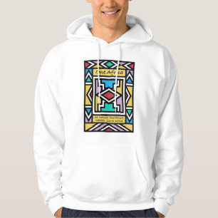 Veste À Capuche Une Afrique – Ndebele – Afrique du Sud & Zimbabwe