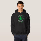 Veste À Capuche Une Chanceuse Saint Patrick Jour S De Grand-Mère (Devant entier)