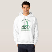 Veste À Capuche Une journée sans golf (Devant entier)