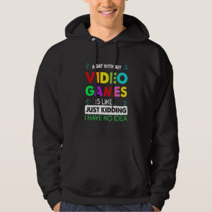Veste À Capuche Une Journée Sans Jeux Vidéo Est Comme Un Joueur Dr