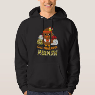 Veste À Capuche Une Meemaw reconnaissante dinde Meemaw bénie Thank