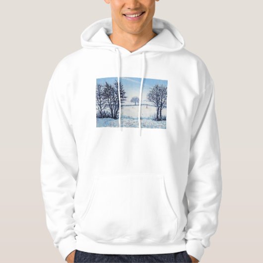 Veste À Capuche Une promenade d'hivers (Devant)