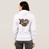 Veste À Capuche "Une unité sincère dans la couleur" (Dos entier)