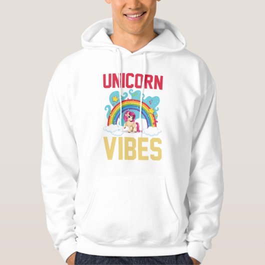 Veste À Capuche Unicorn vibes (Devant)