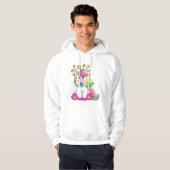 Veste À Capuche Unicorne comme bébé avec Pacificateur (Devant entier)