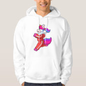 Veste À Capuche Unicorne en cours d'exécution (Devant)