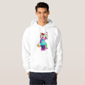 Veste À Capuche Unicorne en tant que peintre (Devant entier)