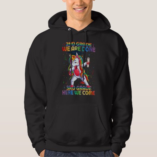 Veste À Capuche Unicorne magique de 2e année (Devant)