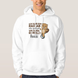 Veste À Capuche Unicycle Beaver Unicyclist Beaver Circus