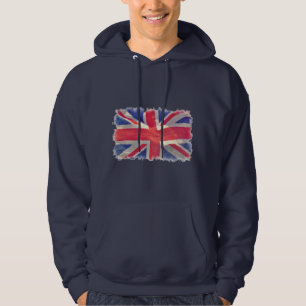 Veste À Capuche Union Flag ou Union Jack Patriot britannique