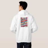 Veste À Capuche Unis dans la liberté (Dos entier)