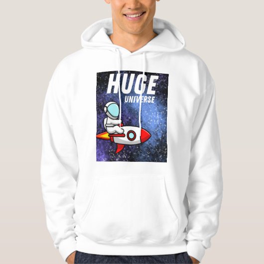 Veste À Capuche univers immense (Devant)