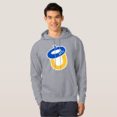 Veste À Capuche Université Oakwood (Devant entier)