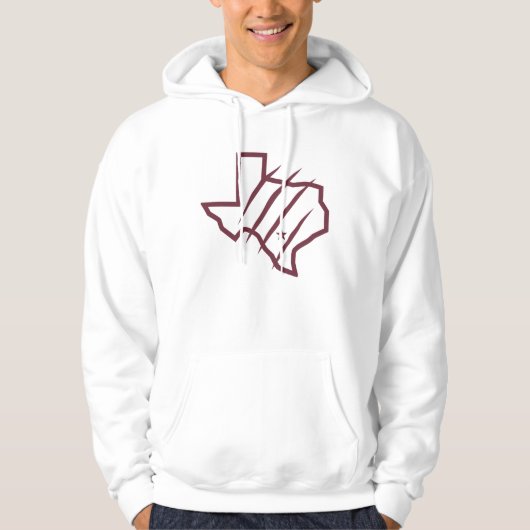 Veste À Capuche Université Texas A&M de San Antonio | Logo d'état (Devant)