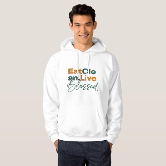 Veste À Capuche Urban Soul Végétalien (Devant entier)