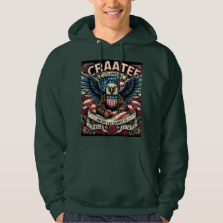 Veste À Capuche USA Fashion Hoodie – Modern American Trendy Casual